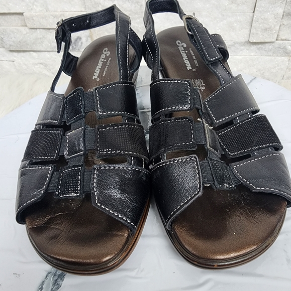 Saimon Leather sandal made in Italy - Picture 6 of 9